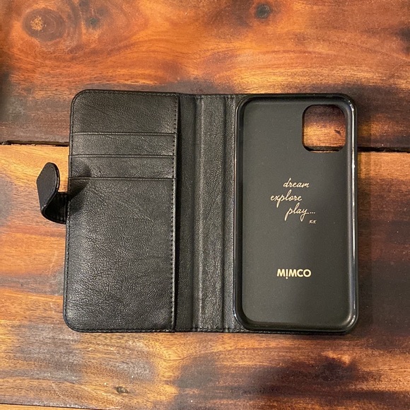 MIMCO | Black IPhone 11 case with card section - Picture 5 of 9
